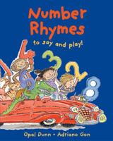 Number Rhymes to Say and Play 0711221677 Book Cover