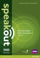 SPEAKOUT PRE-INTERMEDIATE 2ND EDITION FLEXI COURSEBOOK 1 PACK 1292149337 Book Cover