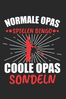 Normale Opas spielen Bingo Coole Opas Sondeln: Tischtennis & Tischtennisspieler Notizbuch 6'x9' Liniert Geschenk für Ping Pong & Schmetterhand (German Edition) 1678309613 Book Cover