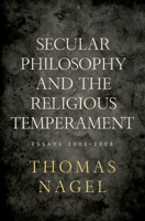 Secular Philosophy & Relig Tempreament C 0195394119 Book Cover
