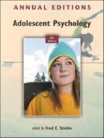 Annual Editions: Adolescent Psychology, 8/e 0078050995 Book Cover
