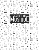 Cahier de Musique: 120 partitions vierges avec 12 portées | Format A4 | Motifs solfège 1707800642 Book Cover