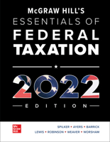 Loose Leaf for McGraw-Hill's Essentials of Federal Taxation 2022 Edition 1264369166 Book Cover