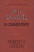 1 & 2 Samuel: A Commentary 0310230225 Book Cover