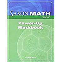 Math Course 1 Power-Up: Workbook (Course 1 2 3) 1591418232 Book Cover