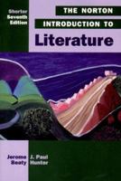 The Norton Introduction to Literature 0393954412 Book Cover