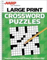 AARP Large Print Crossword Puzzles 1450894364 Book Cover