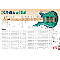 5-String Bass Chord Wall Chart 0786685670 Book Cover