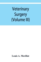 Veterinary surgery (Volume III) Veterinary surgical Operations 935395004X Book Cover