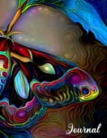 Journal: Art Math and Science College Ruled Blank Line Composition Notebook For Kids Teens and Adults - Beautiful Butterfly Cover Diary (Butterflies on a Primary Composition Notebook) 1696339170 Book Cover