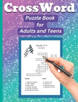 Crossword: Puzzle Book for Adults and Teens B0BMWS9KKN Book Cover