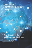 Advanced Communication: Best Practices in International Business (Volume) B08CPB4TXZ Book Cover
