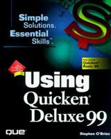 Using Quicken Deluxe 99 (Using) 0789717239 Book Cover