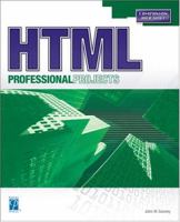 HTML Professional Projects 159200055X Book Cover