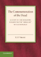 The Commemoration of the Dead: An Inaugural Lecture 1107640237 Book Cover