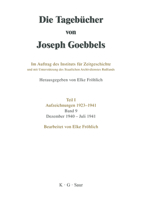 Die Tagebücher Teil 1. 12/40-7/41 3598237391 Book Cover