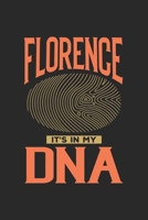 Florence Its in my DNA: 6x9 |notebook | dot grid | city of birth | Italy 1671990390 Book Cover