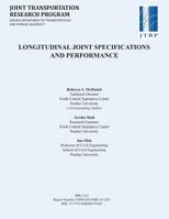 Longitudinal Joint Specifications and Performance 1622602323 Book Cover