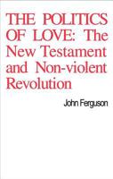 The Politics of Love 0227678028 Book Cover