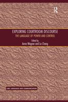 Exploring Courtroom Discourse: The Language of Power and Control 1138256870 Book Cover