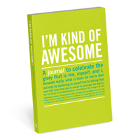 Knock Knock I'm Kind of Awesome Mini Inner-Truth Journal 160106795X Book Cover