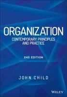 Organization: Contemporary Principles and Practice 1405116587 Book Cover