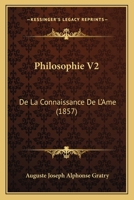 De La Connaissance De L'âme... 1167698401 Book Cover