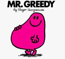 Mr. Greedy (Mr. Men and Little Miss) 074985183X Book Cover