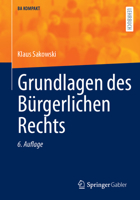 Grundlagen des Bürgerlichen Rechts (BA KOMPAKT) 3662676419 Book Cover