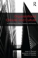 Organizational Climate and Culture: An Introduction to Theory, Research, and Practice: An Introduction to Theory, Research, and Practice 1848725280 Book Cover