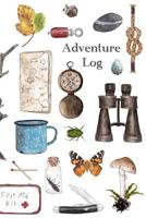 Adventure Log: A Kid's Adventure Log - Travel Journal 1721633286 Book Cover