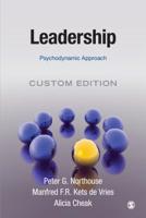 Custom: Leadership Supplement: Psychodynamic Approach 1544340583 Book Cover