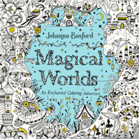 Magical Worlds: An Enchanted Coloring Adventure 0143138359 Book Cover