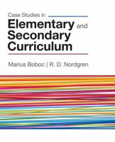 Case Studies In Elementary And Secondary Curriculum 141296055X Book Cover