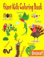 Giant Kids Coloring Book: Jumbo Animal with name kids coloring book size 8.5*11 inch. For Kids 2-4 , 4-8 1798896737 Book Cover