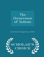 The Occurrence of Indium 1249134870 Book Cover