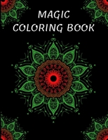 Magic Coloring Book: Stress Relief, Relaxation Time 1915104165 Book Cover