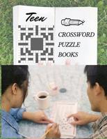 Teen Crossword Puzzle Books: Crossword Puzzles for Kids Easy to Hard Levels, Reproducible Worksheets for Classroom & Homeschool Use (Relaxing Puzzles) 1096913690 Book Cover