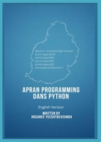 APRAN PROGRAMMING DANS PYTHON (learn programming in Python, english version) 9994908650 Book Cover