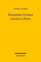 Elementare Formen Sozialen Lebens 3161506413 Book Cover