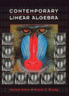 Contemporary Linear Algebra 0471163627 Book Cover