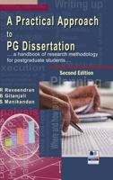 A Practical Approach to PG Dissertation: a handbook of research methodology for postgraduate students 9385433008 Book Cover