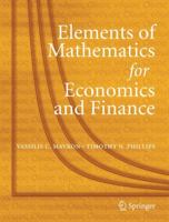 Elements of Mathematics for Economics and Finance 1846285607 Book Cover