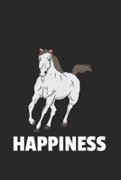 Pferd Pony Reiten Notizbuch: Pferd Pony Reiten Notizbuch f�r Liebhaber / Notizheft / Notizblock A5 (6x9in) Dotted Notebook / Punkteraster / 120 gepunktete Seiten 1673876706 Book Cover