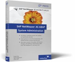 Sap Net Weaver As Abap System Administration 1592291740 Book Cover