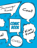 Draw Your Own Comics/Blank Comic Journal - 24 Pages of Fun Comic - A Large 8.5" x 11" Notebook and for Kids and Adults 1672010942 Book Cover