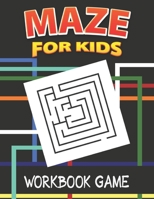 Maze for Kids Workbook Game: The Maze Activity Books for Kids, Preschool to Kindergarten, girls, boys to celebrate Independence day 4th july B08B35X5FZ Book Cover