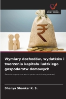 Wymiary dochodów, wydatków i tworzenia kapitalu ludzkiego gospodarstw domowych: Badanie empiryczne wsród spolecznosci kasty planowej (Polish Edition) 6208758041 Book Cover