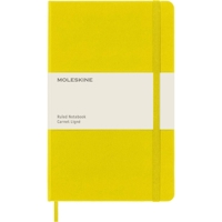 Moleskine Classic Notebook, Large, Ruled, Dandelion Yellow, Hard Cover B0B7HDH6YW Book Cover