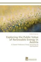 Exploring the Public Value of Renewable Energy in Austria 3838137019 Book Cover
